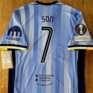 2024/25 Nike Tottenham Hotspur #7 SON EUROPA Away Soccer Jersey FN8788-480
